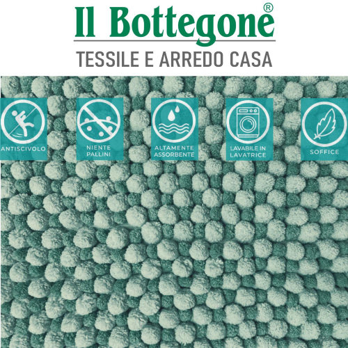 TAPPETO BAGNO ANTISCIVOLO DOTS