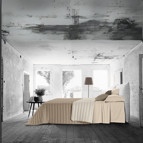 COPRILETTO TRAPUNTATO BICOLOR ACAPULCO