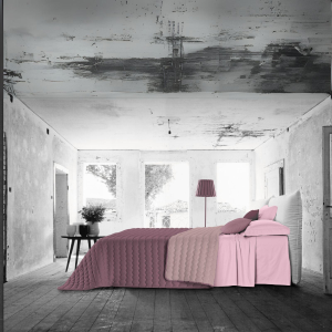 COPRILETTO TRAPUNTATO BICOLOR ACAPULCO