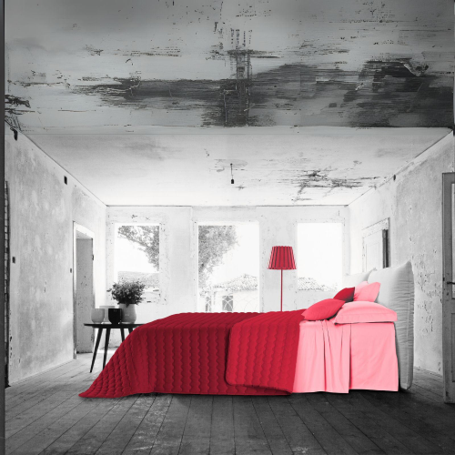 COPRILETTO TRAPUNTATO BICOLOR ACAPULCO