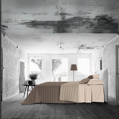 COPRILETTO TRAPUNTATO BICOLOR ACAPULCO