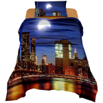 COMPLETO LENZUOLA LETTO SINGOLO BIG MOON