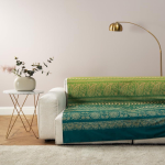 TELO ARREDO GRANFOULARD BASSETTI 270X270 BRENTA VERDE