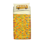 COMPLETO LENZUOLA LETTO SINGOLO BASSETTI IMAGINE TOY CARS GIALLO