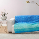 TELO ARREDO 350X270 BASSETTI GRANFOULARD KERALA BLU