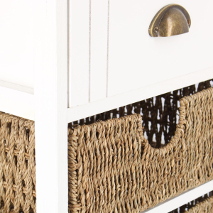 CASSETTIERA IN LEGNO 4 CASSETTI SIERRA