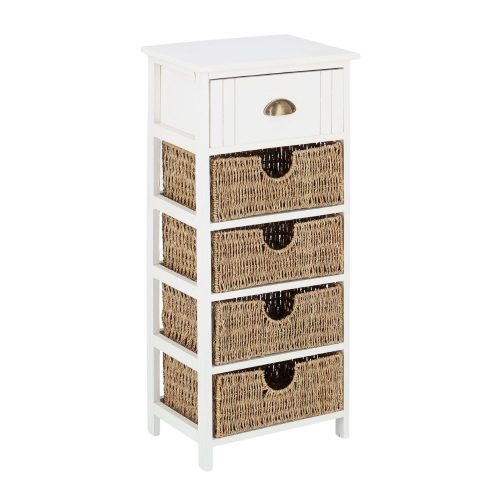 CASSETTIERA IN LEGNO 5 CASSETTI SIERRA