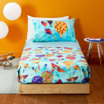 COMPLETO LENZUOLA LETTO SINGOLO BASSETTI IMAGINE BIG BALLOON