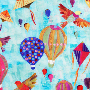 COMPLETO LENZUOLA LETTO SINGOLO BASSETTI IMAGINE BIG BALLOON