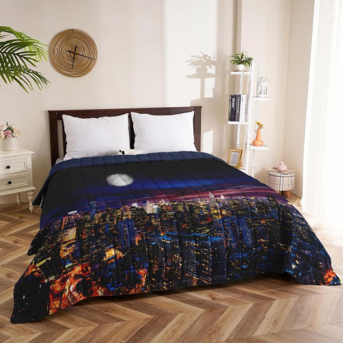 COPRILETTO TRAPUNTATO STAMPA DIGITALE 3D