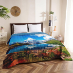 COPRILETTO TRAPUNTATO STAMPA DIGITALE 3D