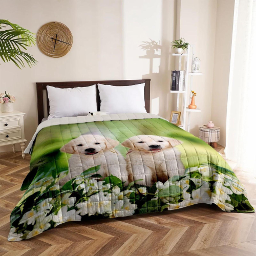 COPRILETTO TRAPUNTATO STAMPA DIGITALE 3D