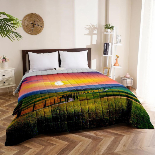 COPRILETTO TRAPUNTATO STAMPA DIGITALE 3D