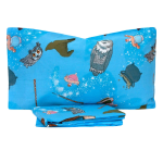 COMPLETO LENZUOLA LETTO SINGOLO FANTASY MAGIA