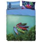 COMPLETO LENZUOLA MATRIMONIALE BASSETTI IMAGINE 5 BOATS