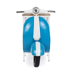 CONSOLLE BAR VESPA BLU