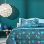 COMPLETO LENZUOLA LETTO SINGOLO BASSETTI NORDIC SHAPES OTTANIO