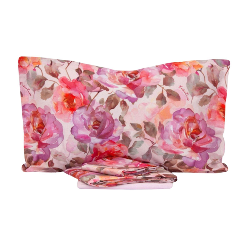 COMPLETO LENZUOLA MATRIMONIALE ENRICO COVERI PERCALLE