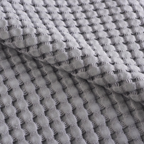 COPRILETTO MATRIMONIALE WAFFLE PERLA