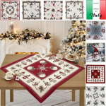 CENTROTAVOLA TOVAGLIA NATALE JACQUARD CINIGLIA