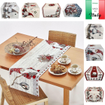 RUNNER CENTROTAVOLA NATALE JACQUARD CINIGLIA