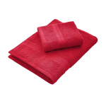 SET 1+1 ASCIUGAMANO E OSPITE BASSETTI MANIA CHERRY