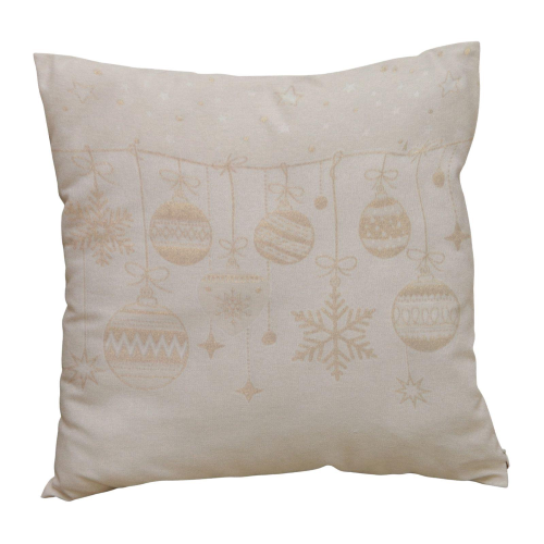 FODERA CUSCINO GOBELIN LUREX NATALE 40X40 7828 FRANK PANNA 