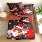 PARURE COPRIPIUMINO MATRIMONIALE WISH 3D DISEGNO 02