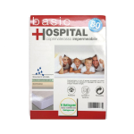 COPRIMATERASSO LETTO FRANCESE IMPERMEABILE BASIC HOSPITAL