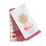 SET 3 STROFINACCI EVERYDAY ANANAS MULTICOLOR
