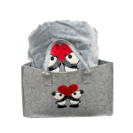 PLAID INVERNALE IN PILE CON BORSA ABBINATA