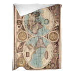 PLAID CITY STAMPA DIGITALE 130X160 BREW