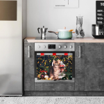 COPRIFORNO NATALIZIO UNIVERSALE 4 CON LED