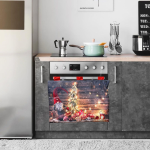 COPRIFORNO NATALIZIO UNIVERSALE 3 CON LED