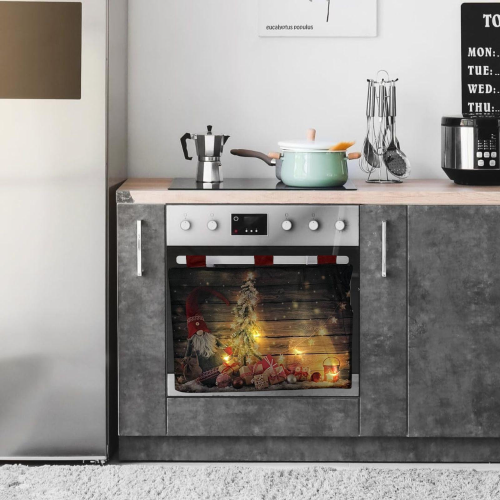 COPRIFORNO NATALIZIO UNIVERSALE 3 CON LED