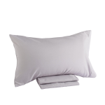 COMPLETO LENZUOLA MATRIMONIALE IN COLORS PERCALLE GRIGIO CHIARO