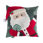 FODERINA CUSCINO ARREDO NATALE XMAS TIME SANTA CANDY 42X42