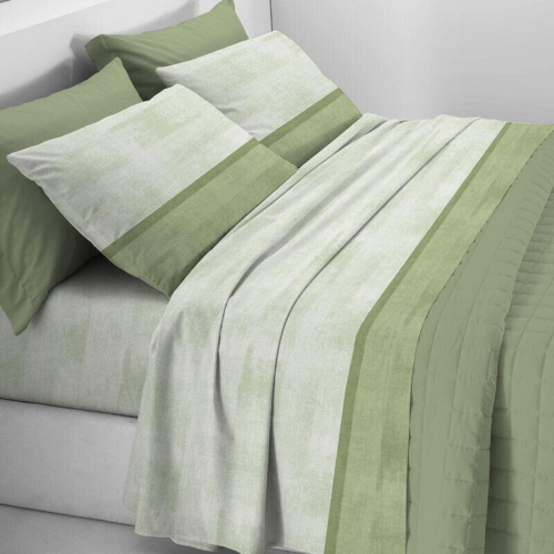 COMPLETO LENZUOLA MATRIMONIALE IN FLANELLA