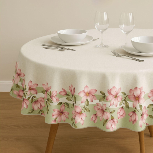 TOVAGLIA TONDA ANTIMACCHIA SPOTTY BLOSSOM