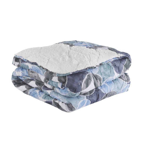 COPERTA MATRIMONIALE TERMOPELUCHE SAILOR BLU