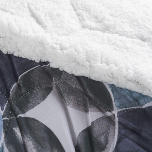 COPERTA MATRIMONIALE TERMOPELUCHE SAILOR BLU