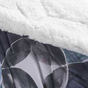 COPERTA MATRIMONIALE TERMOPELUCHE SAILOR BLU