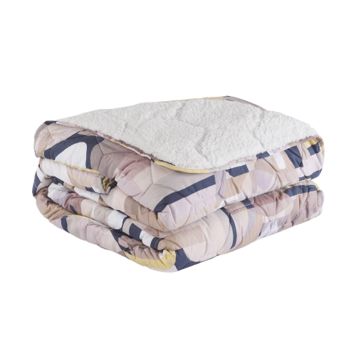 COPERTA LETTO SINGOLO TERMOPELUCHE SCUBA BLU