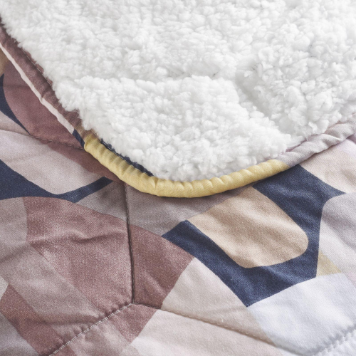 COPERTA LETTO SINGOLO TERMOPELUCHE SCUBA BLU