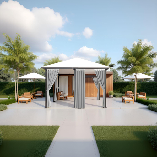 TENDA GAZEBO SPRINGFIELD 160X270 GRIGIO