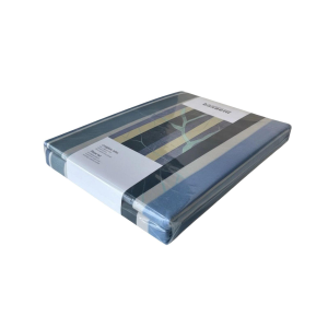 COMPLETO LENZUOLA MATRIMONIALE BASSETTI GROVE BLU