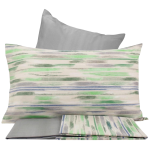 COMPLETO LENZUOLA MATRIMONIALE BASSETTI UPRIGHT VERDE