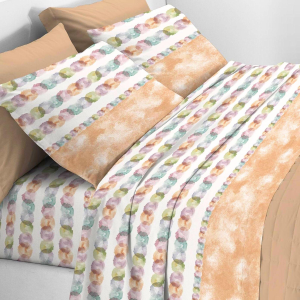 COMPLETO LENZUOLA MATRIMONIALE IN FLANELLA