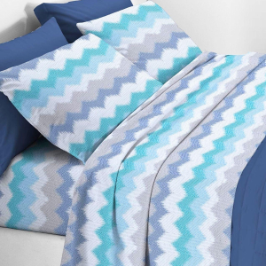 COMPLETO LENZUOLA MATRIMONIALE IN FLANELLA