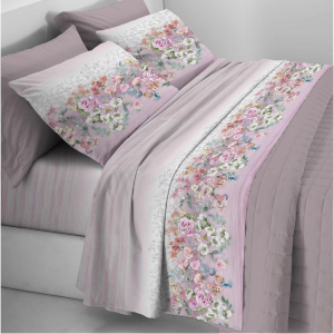 COMPLETO LENZUOLA MATRIMONIALE IN FLANELLA